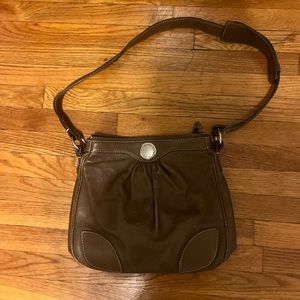 Brown Marc Jacobs leather purse